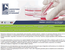 Tablet Screenshot of laboratoriotest.com